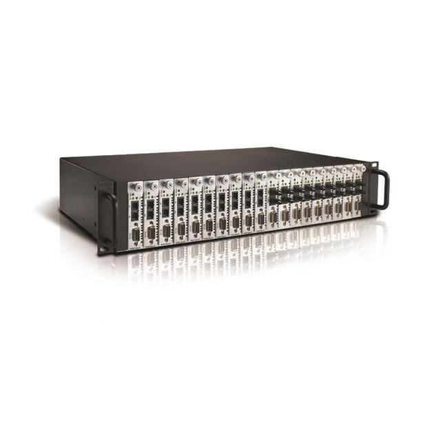 TRC-190-DC-48 19 inches chassis, 48V DC input,