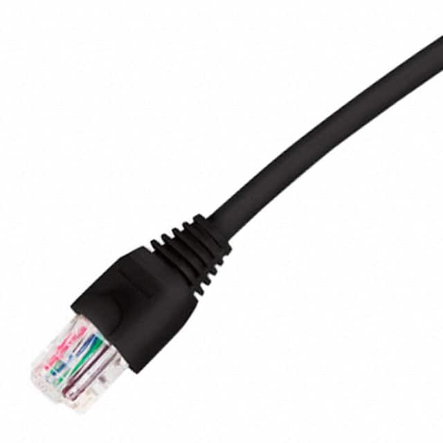 BB-C5UMB7FBLK NETWORKING CABLE CAT5E BLACK 7'