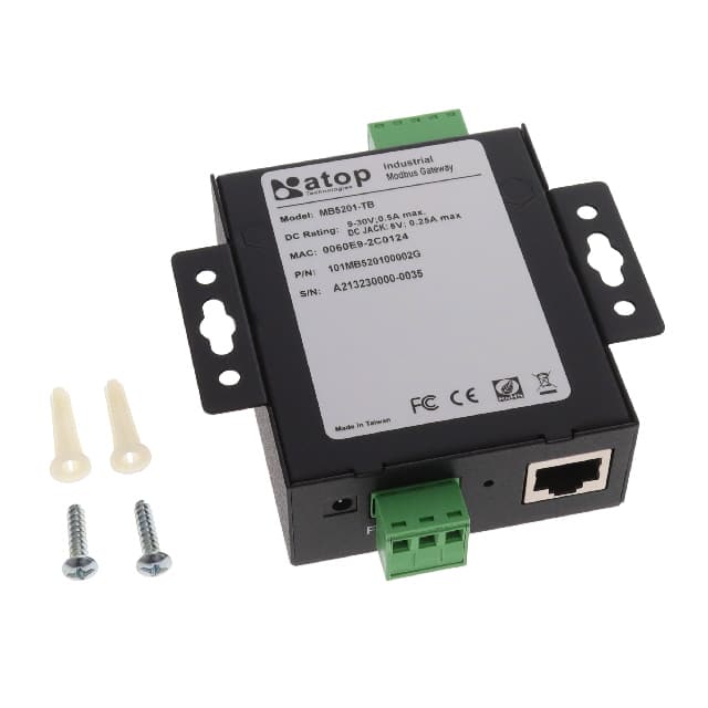 MB5201-TB 1-PORT MODBUS TCP/RTU GATEWAY, I