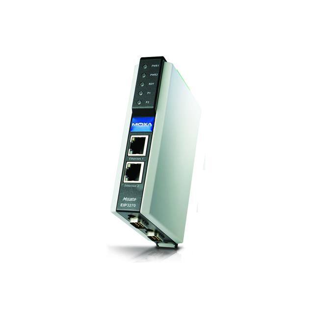 MGate EIP3270I 2-port DF1 to EtherNet/IP gatewa