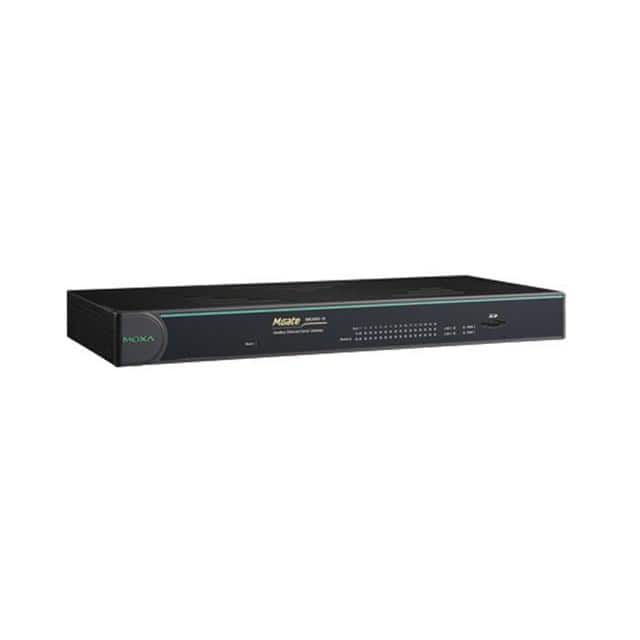 MGate MB3660-16-2AC 16 ports Modbus gateway, dual AC