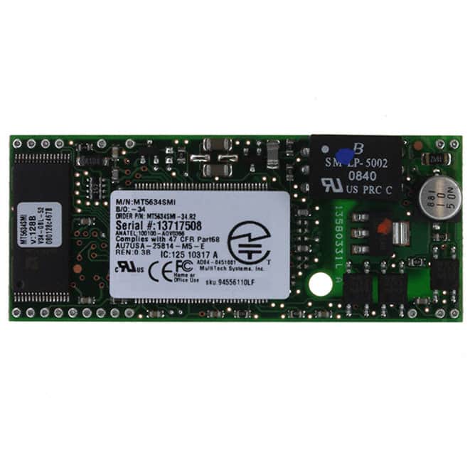 MT5634SMI-34.R2 MODEM V.34 SRL DATA V.34 FAX 5V