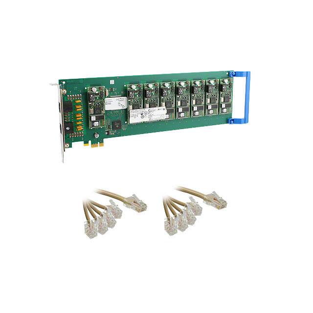 ISI9234PCIE/8 8-MODEM CARD V.92 DATA V.34 FAX