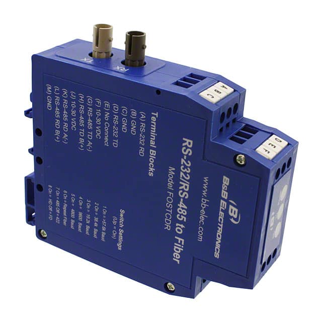 BB-FOSTCDR CONVERTER SERIAL TO FIBER OPTIC