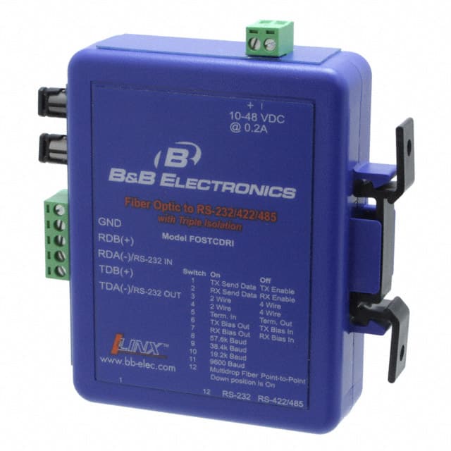 BB-FOSTCDRI CONVERTER SERIAL TO FIBER OPTIC