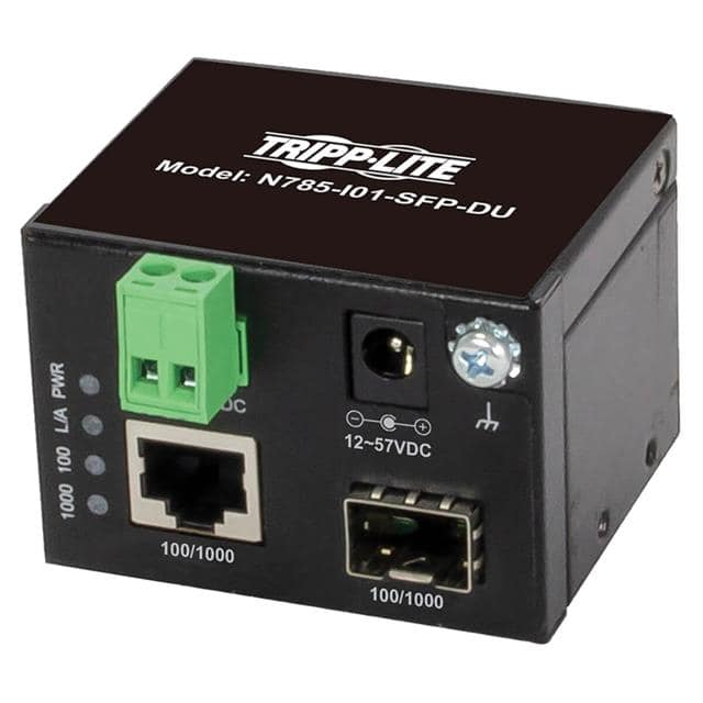 N785-I01-SFP-DU UNMANAGED INDUSTRIAL GIGABIT FIB