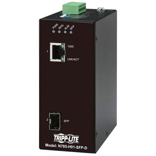 N785-H01-SFP-D HARDENED GIGABIT FIBER TO ETHERN