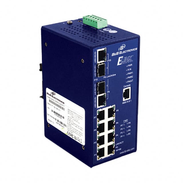 BB-EIRP610-2SFP-T MNGD POE (8)10/100 POE, (2) SFP