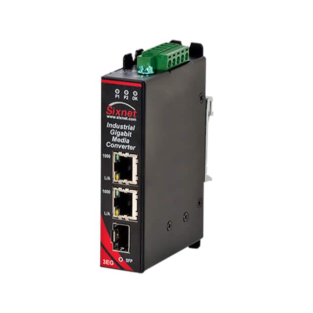 SLX-3EG-1SFP 3P GE MEDIA CON W/SFP