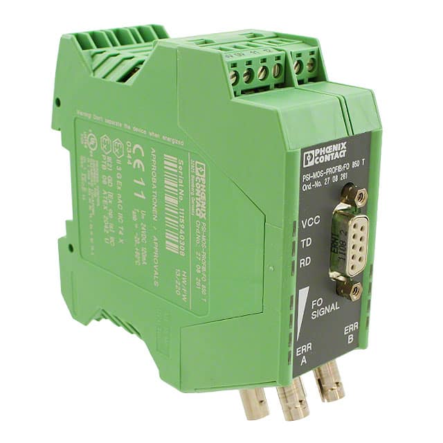 2708261 FIBER OPTIC CONVERTER DIN RAIL