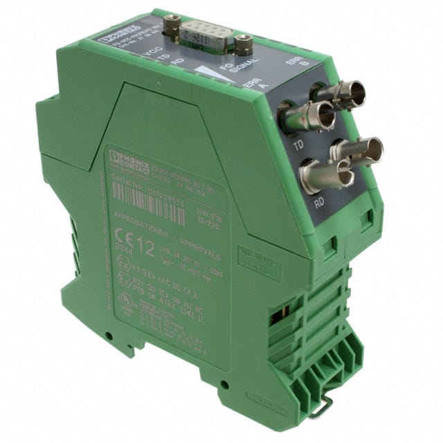2708614 FIBER OPTIC CONVERTER DIN RAIL