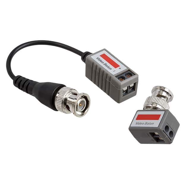 BLN-MTPT2 CCTV BALUN, BNC MALE, 1 PAIR