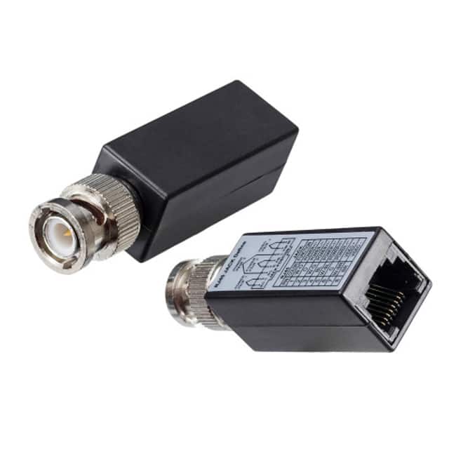 BLN-RJ452 CCTV BALUN, BNC MALE, RJ45 F