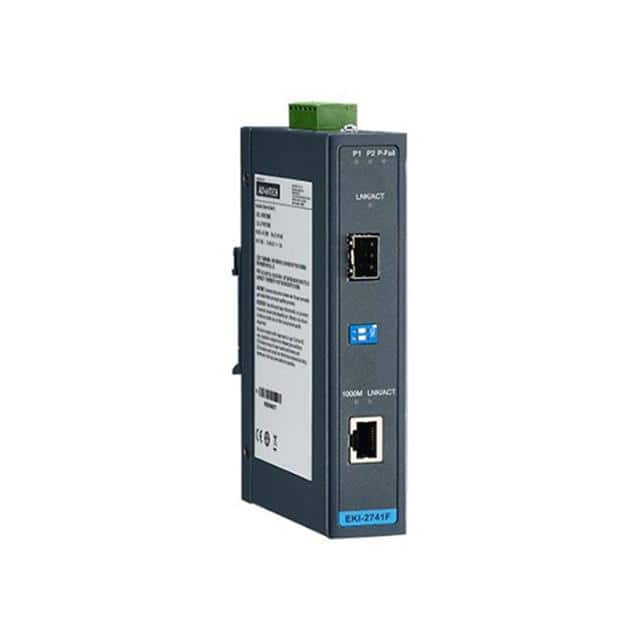 EKI-2741F-BE MEDIA CONVERTER GBE-SFP FIBER