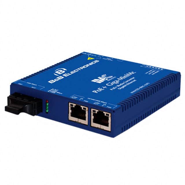 BB-857-11812 POE GIGA-MINIMC, 2TX/SX-MM850-SC