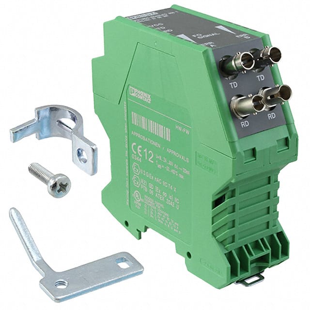 2708397 FIBER OPTIC CONVERTER DIN RAIL