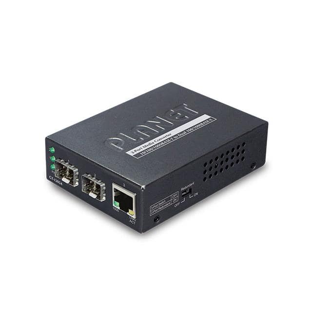 GT-1205A 1xRJ45 2xSFP Gig Media Converter