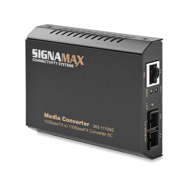 SIG FO-065-1100NS MEDIA CONVERTER ST/MM, 2KM
