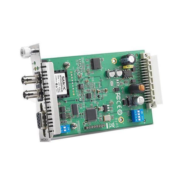 TCF-142-M-ST-RM RS-232/422/485 to Fiber Optic Co