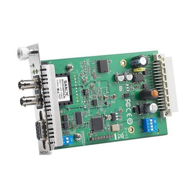 TCF-142-S-ST-RM RS-232/422/485 to Fiber Optic Co