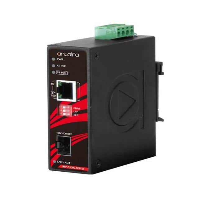 IMP-C1000-SFP-bt-T Gigabit PoE Media Converter