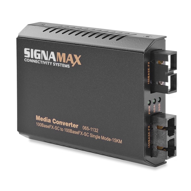 SIG FO-065-1132 MEDIA CONVERTER SC/SM 15 KM