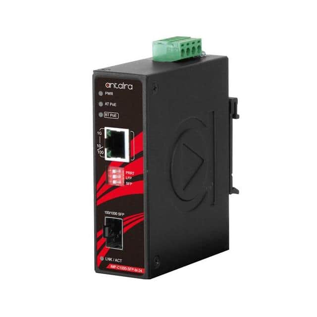 IMP-C1000-SFP-bt-24 Gigabit PoE Media Converter