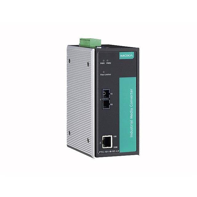PTC-101-M-SC-LV Industrial 10/100BaseT(X) to 100