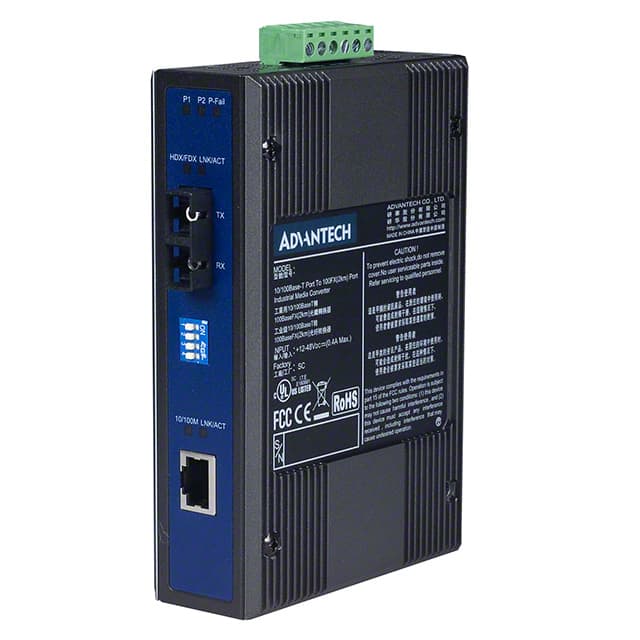 EKI-2541M-AE MEDIA CONV 10/100T/X-FIBER OPTIC