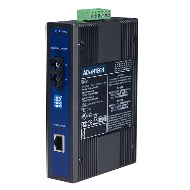 EKI-2541MI-AE MEDIA CONV 10/100T/X-FIBER OPTIC