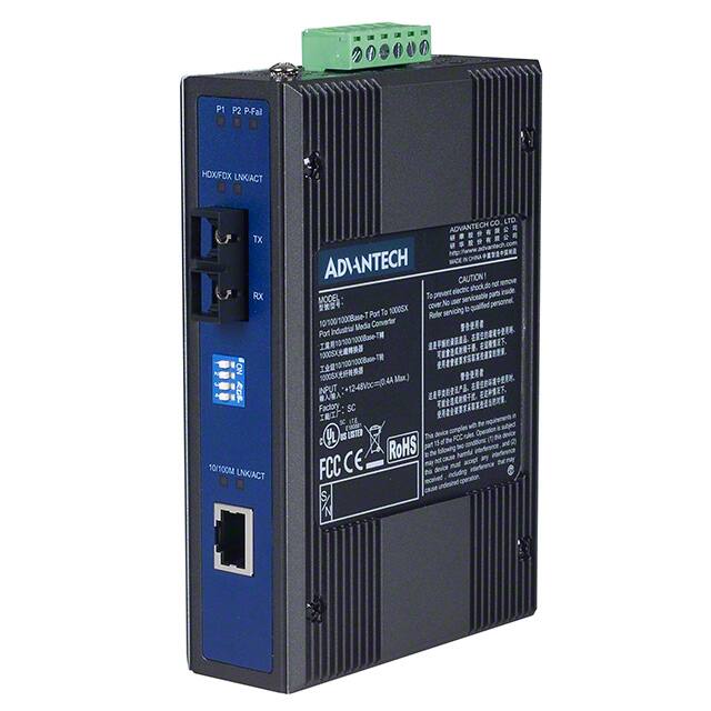 EKI-2541SI-AE MEDIA CONV 10/100T/X-FIBER OPTIC