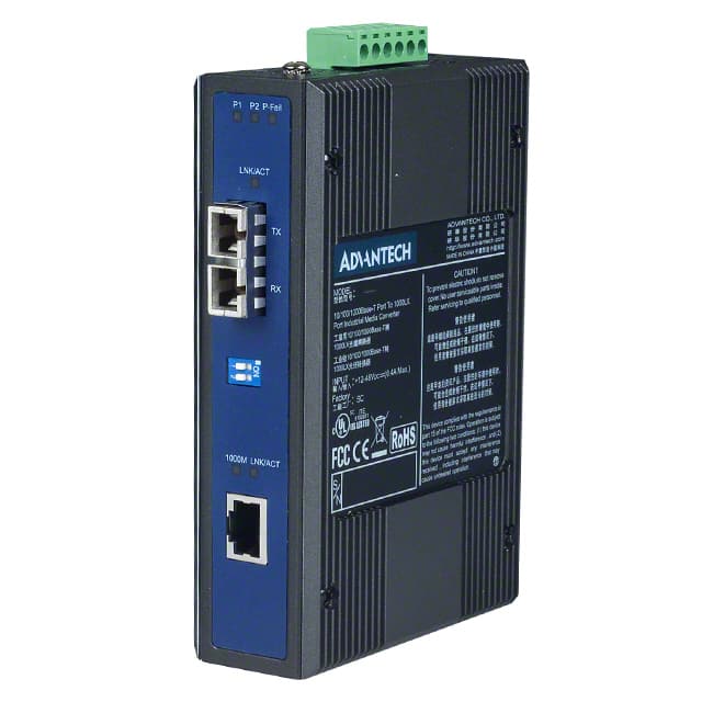 EKI-2741LX-AE MEDIA CONVERTER GBE-SGL FIBER