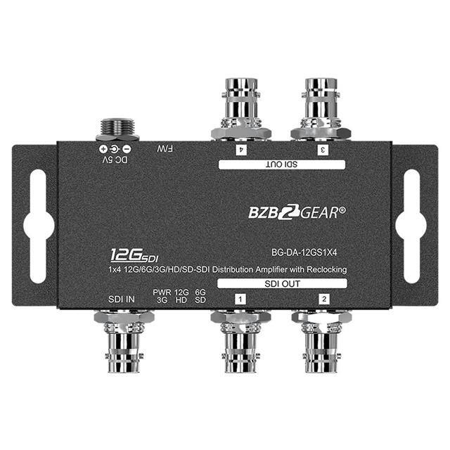 BG-DA-12GS1X4 12G/6G/3G-SDI 1X4 SPLITTER
