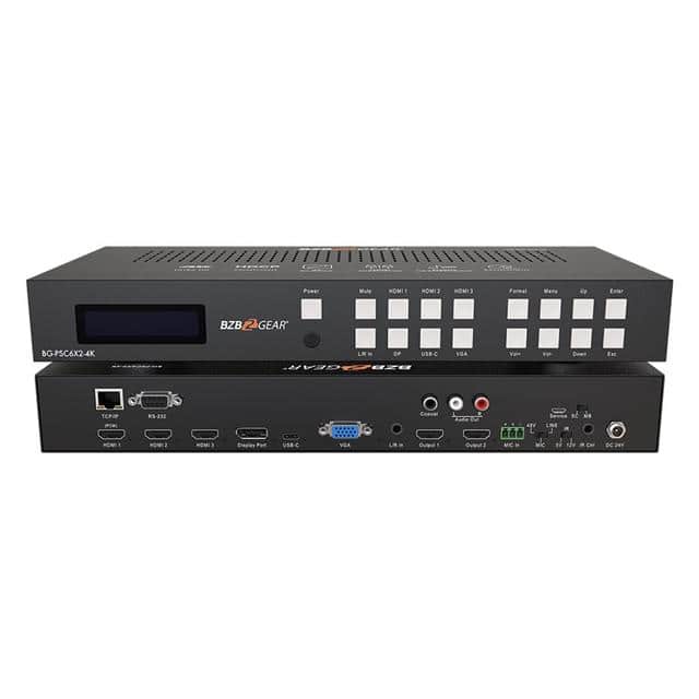 BG-PSC6X2-4K 6X2 4K PRES SWITCHER SCALER