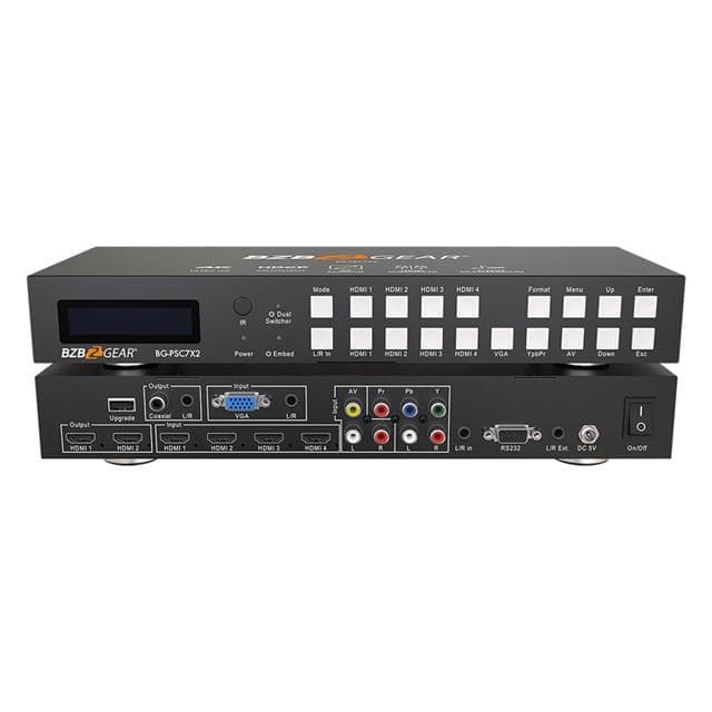 BG-PSC7X2 7X2 4K PRES SWITCHER SCALER