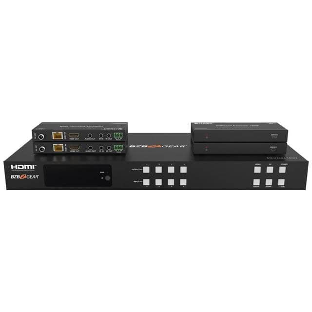 BG-UM44-150L-KIT 4X4 HDMI/HDBASET MATRIX SWITCH