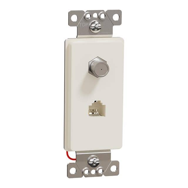 SQR87CT1LA CATV/TEL F/RJ11 4P4C STRAP LA