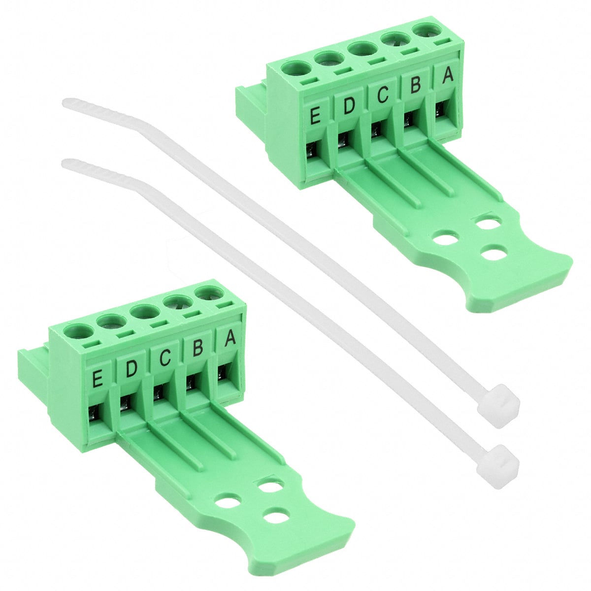 BB-TB5P508SR-2PK 5 POS TERM BLOCK 5.08MM WITH STR