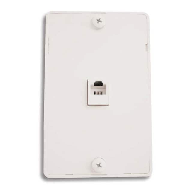 NTP-4402 TELEPHONE SINGLEGANG WALL PLATE