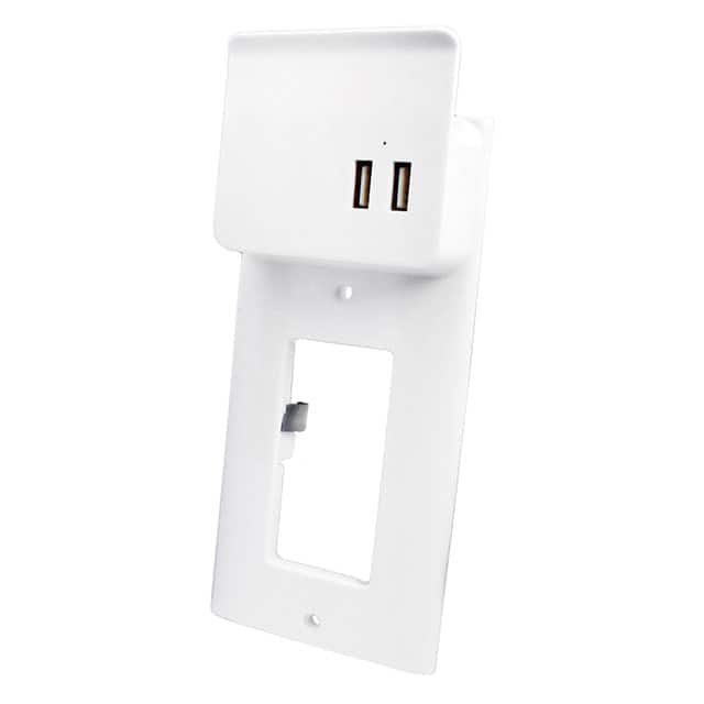 EPD-3128 WALL PLATE W/ DUAL USB CHARGING