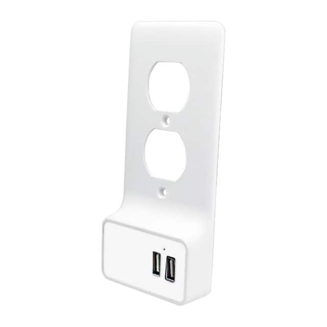 EPD-3028 WALL PLATE W/ DUAL USB CHARGING