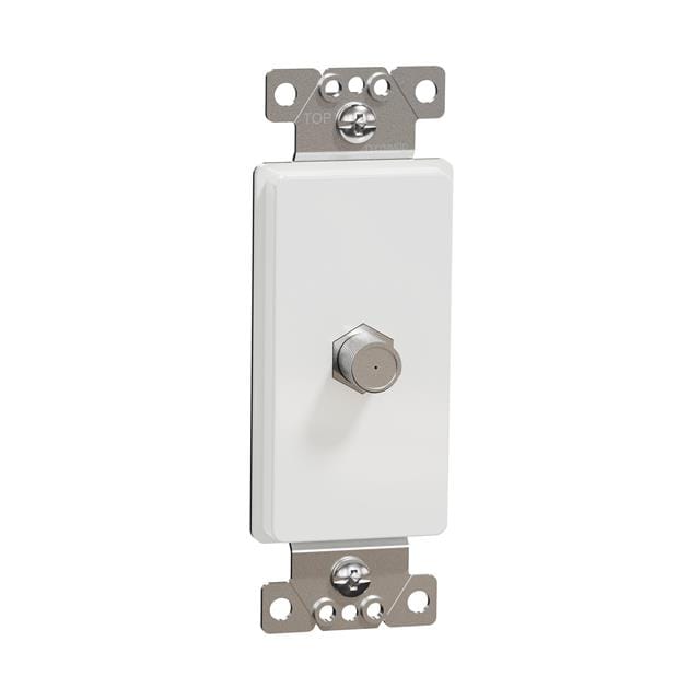 SQR87C01WH CATV F COUPLER STRAP WH