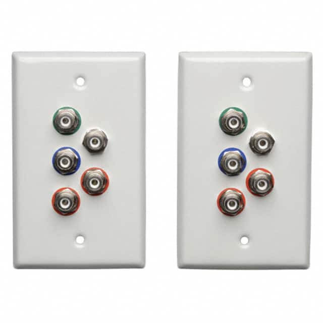 B136-101-WP-1 VIDEO/AUD EXTDR WALLPLATE 700FT