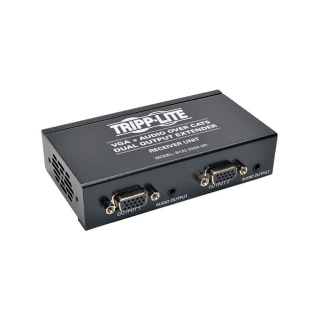 B132-200A-SR VGA EXTDR DUAL W/AUDIO 300FT