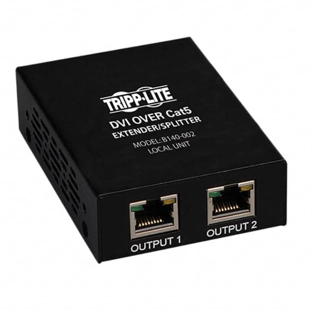 B140-002 DVI EXTDR/SPLITTER 2-PORT 200FT