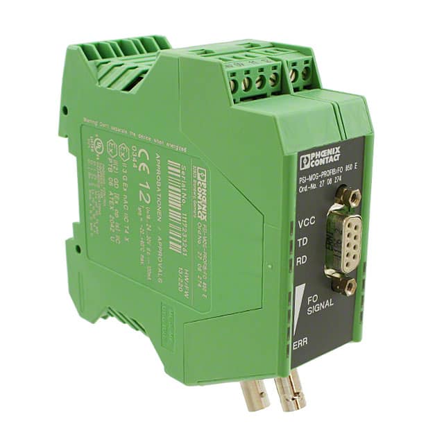 2708274 FIBER OPTIC CONVERTER DIN RAIL
