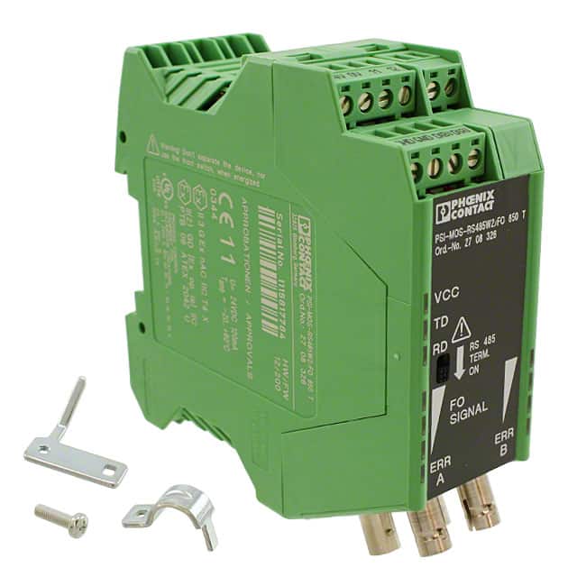 2708326 FIBER OPTIC CONVERTER DIN RAIL