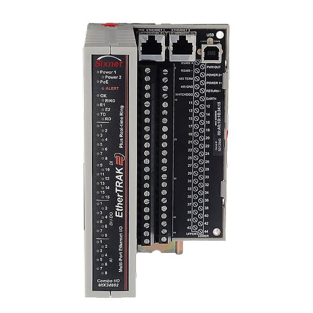 E2-MIX20884-D ETRAK2 I/O W/20 DI, 4 ISO COUNTE