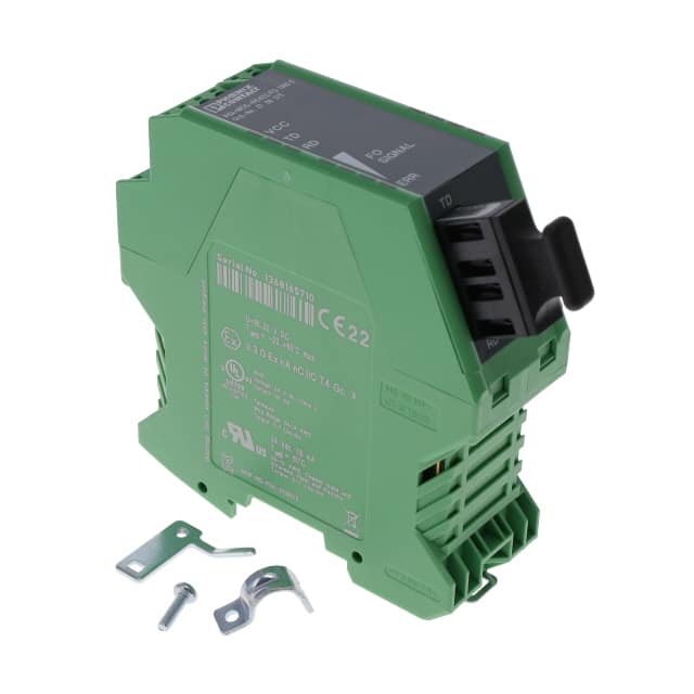 2708575 FIBER OPTIC CONVERTER DIN RAIL