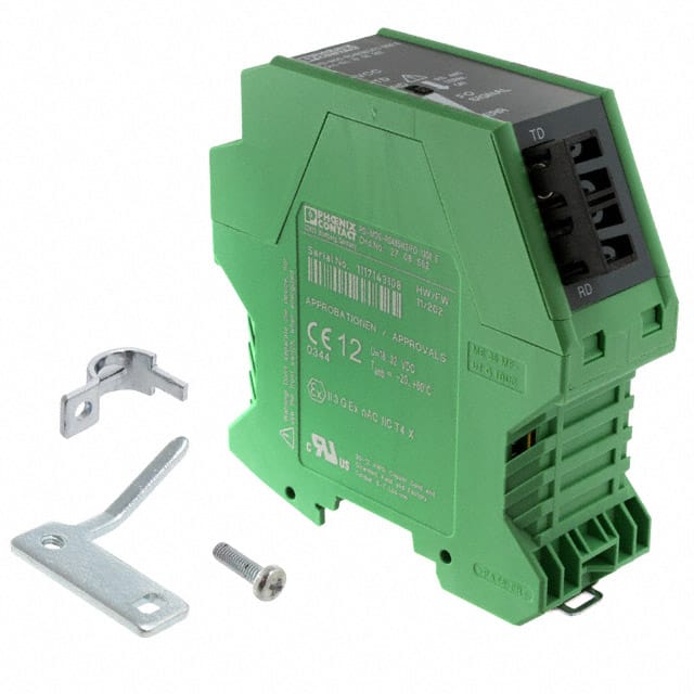 2708562 FIBER OPTIC CONVERTER DIN RAIL
